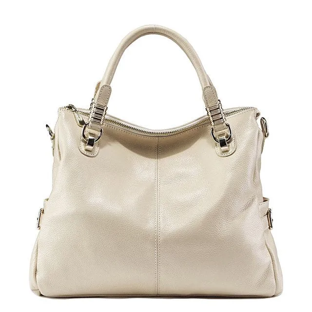 2017 Hot New Women Luxury Brand Bags European Style Genuine Leather Bags For Women Simple  Large