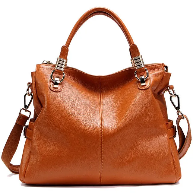 2017 Hot New Women Luxury Brand Bags European Style Genuine Leather Bags For Women Simple  Large