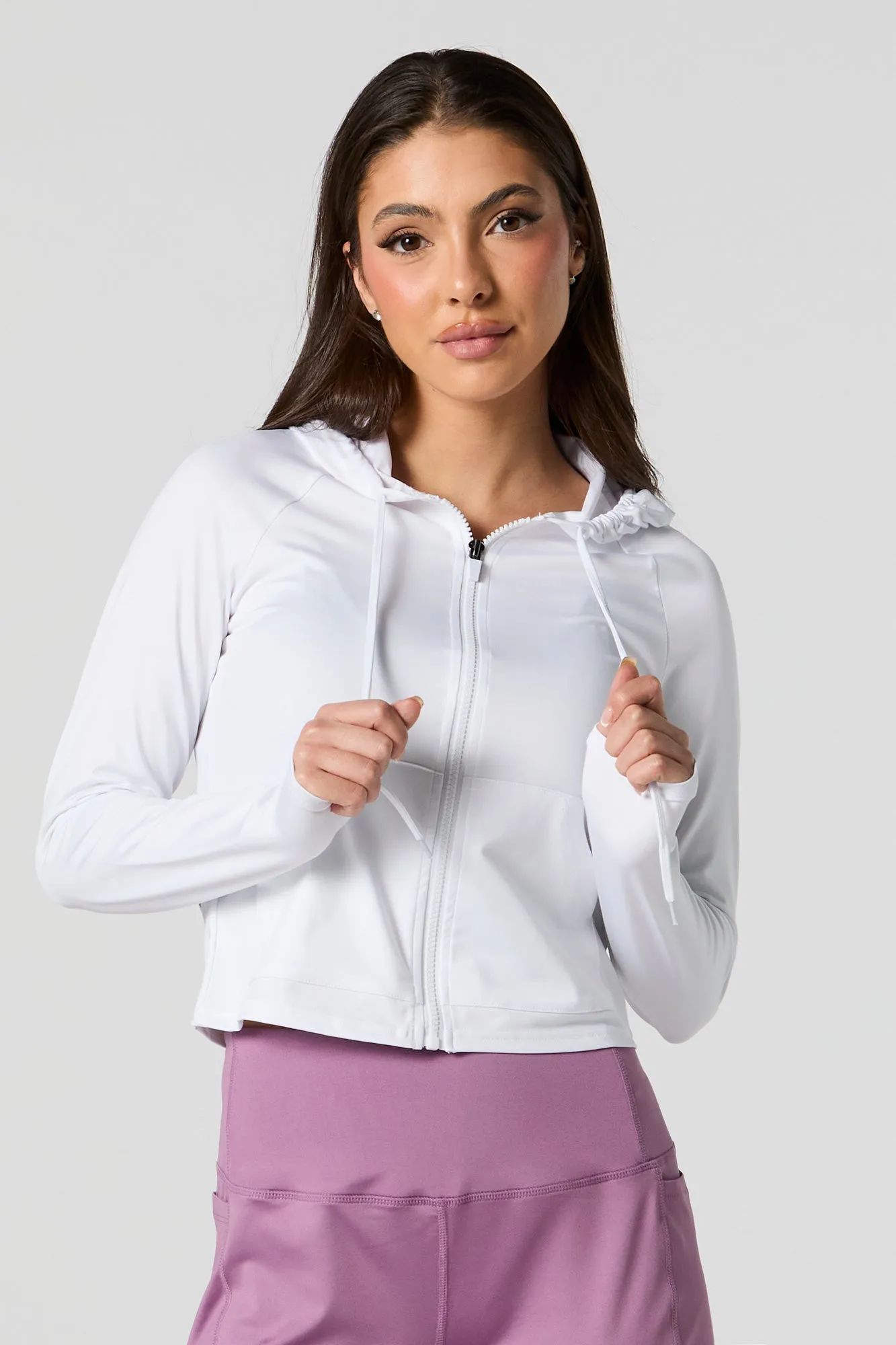 Active Zip-Up Hoodie