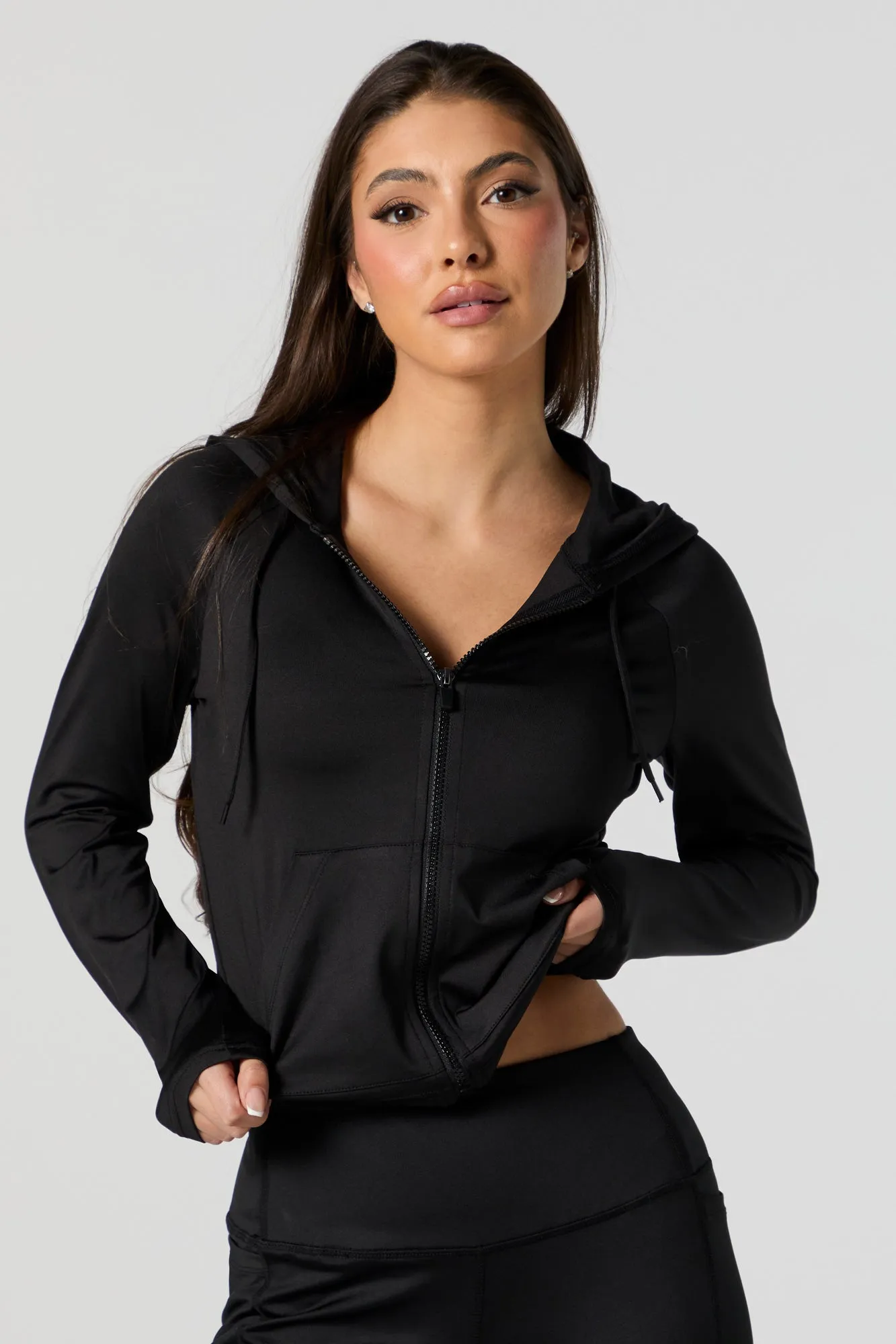 Active Zip-Up Hoodie