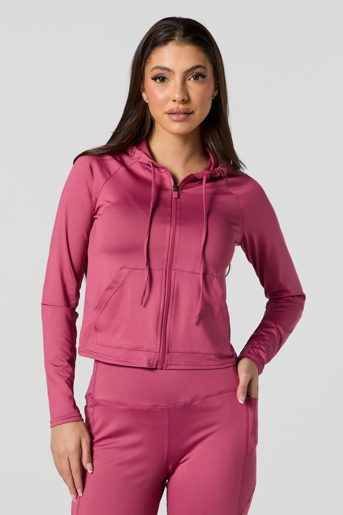 Active Zip-Up Hoodie