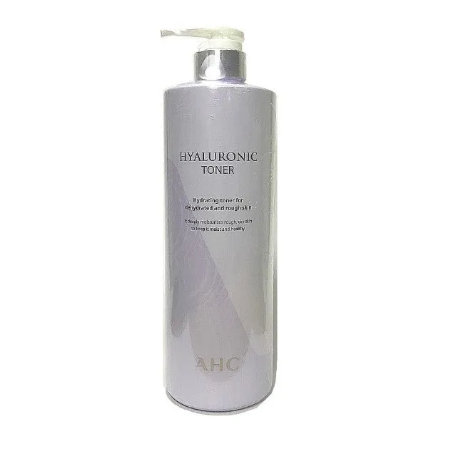 AHC HYALURONIC TONER 1000ml Korean Skincare Cosmetics Womens Facial