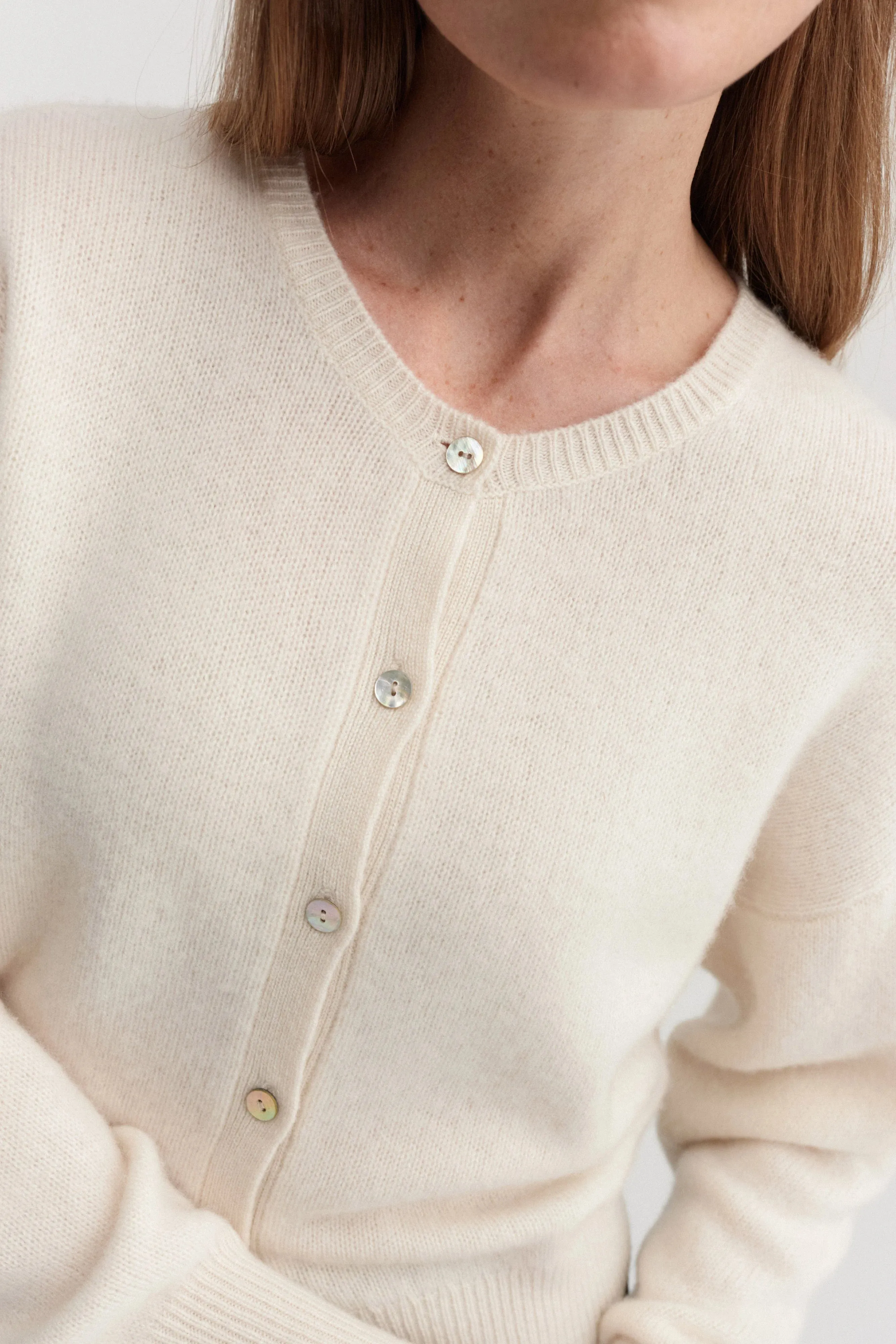 Almada Coco Cardigan in Cream