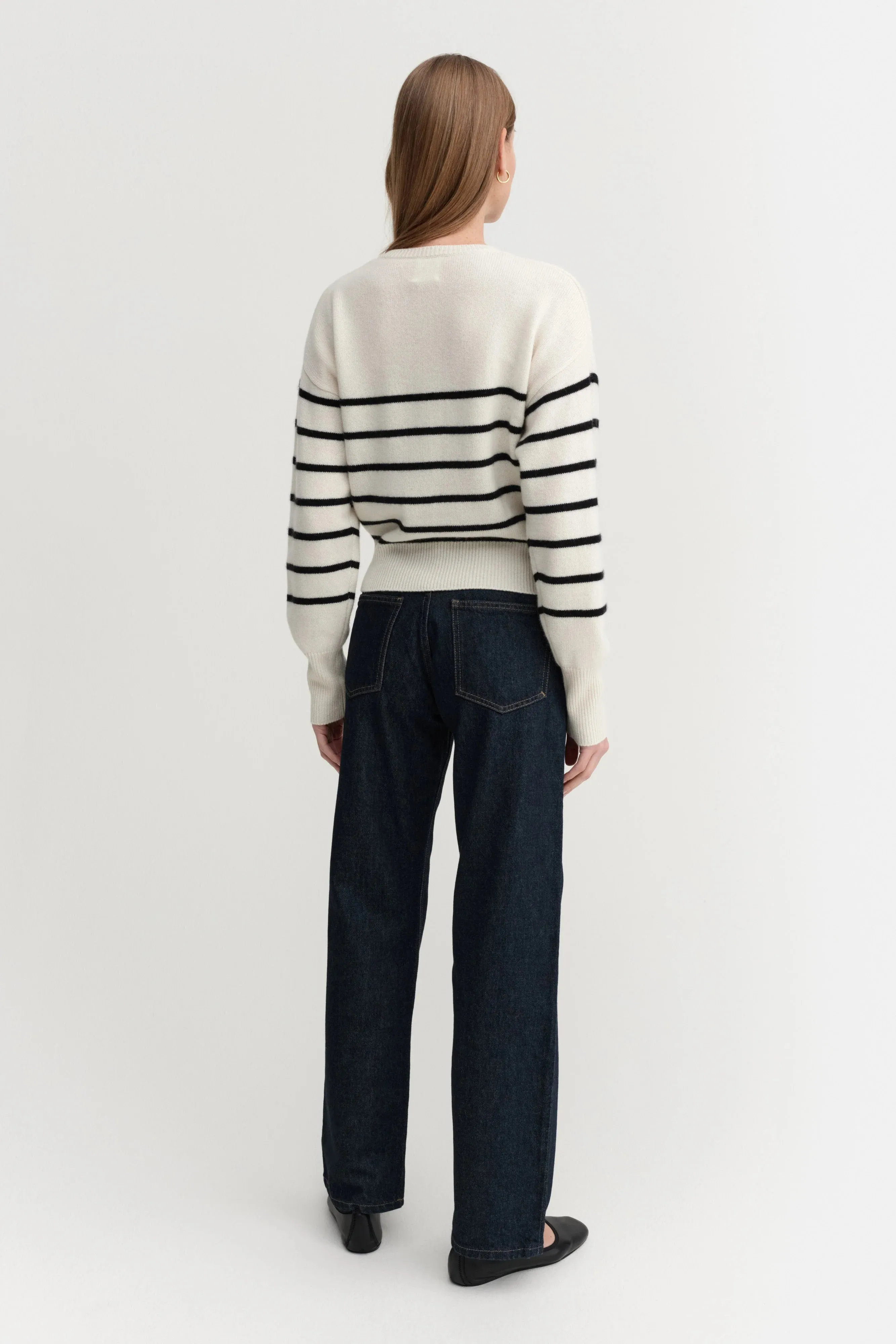 Almada Coco Cardigan in Stripe