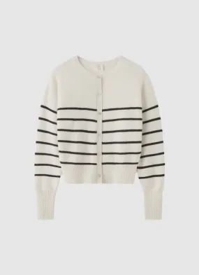 Almada Coco Cardigan in Stripe