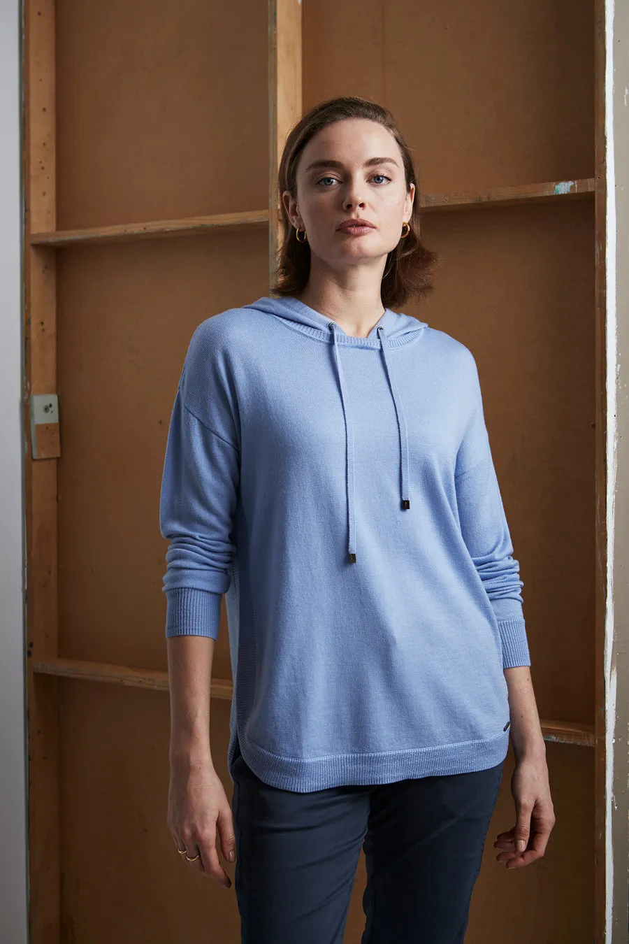 Anna Hoodie - Cornflower