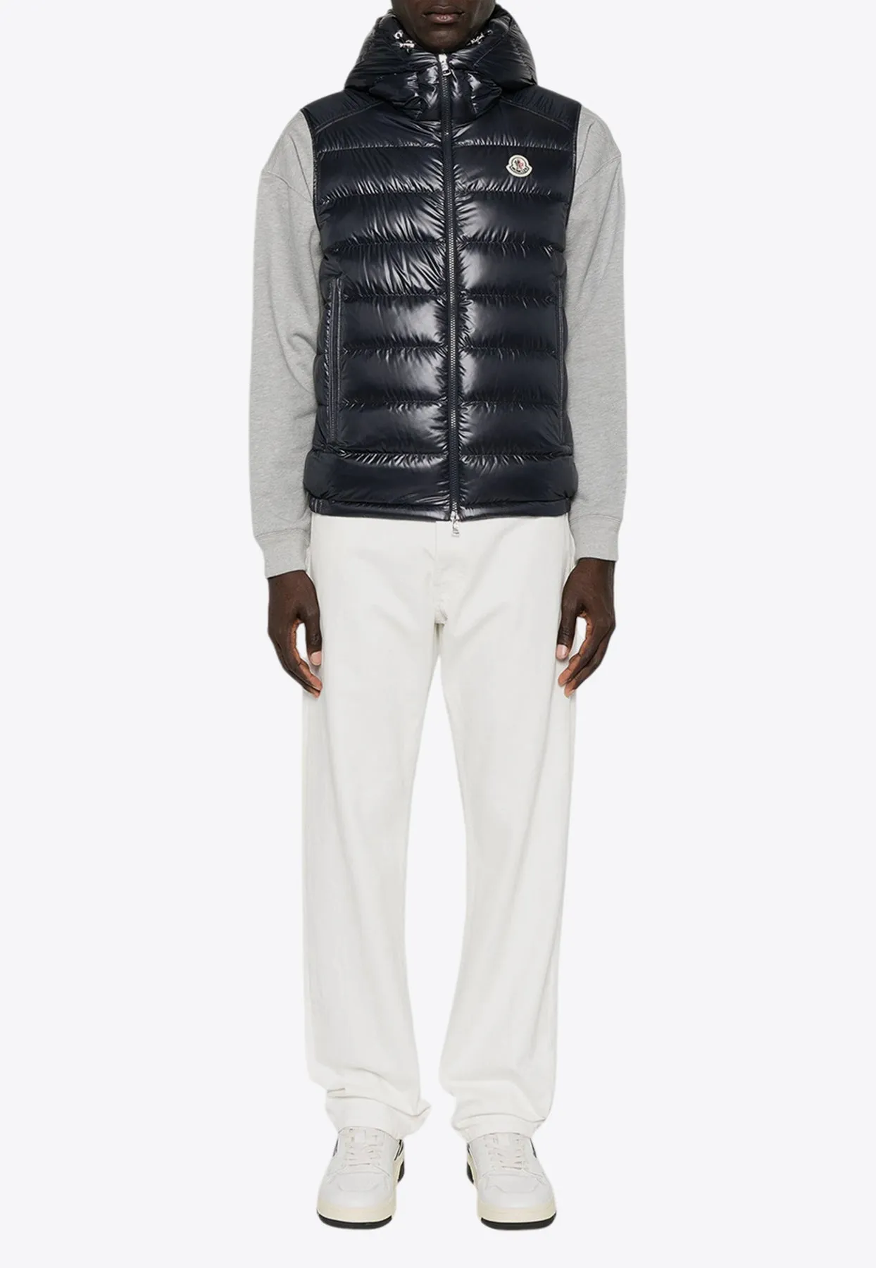 Barant Logo-Patch Down Vest
