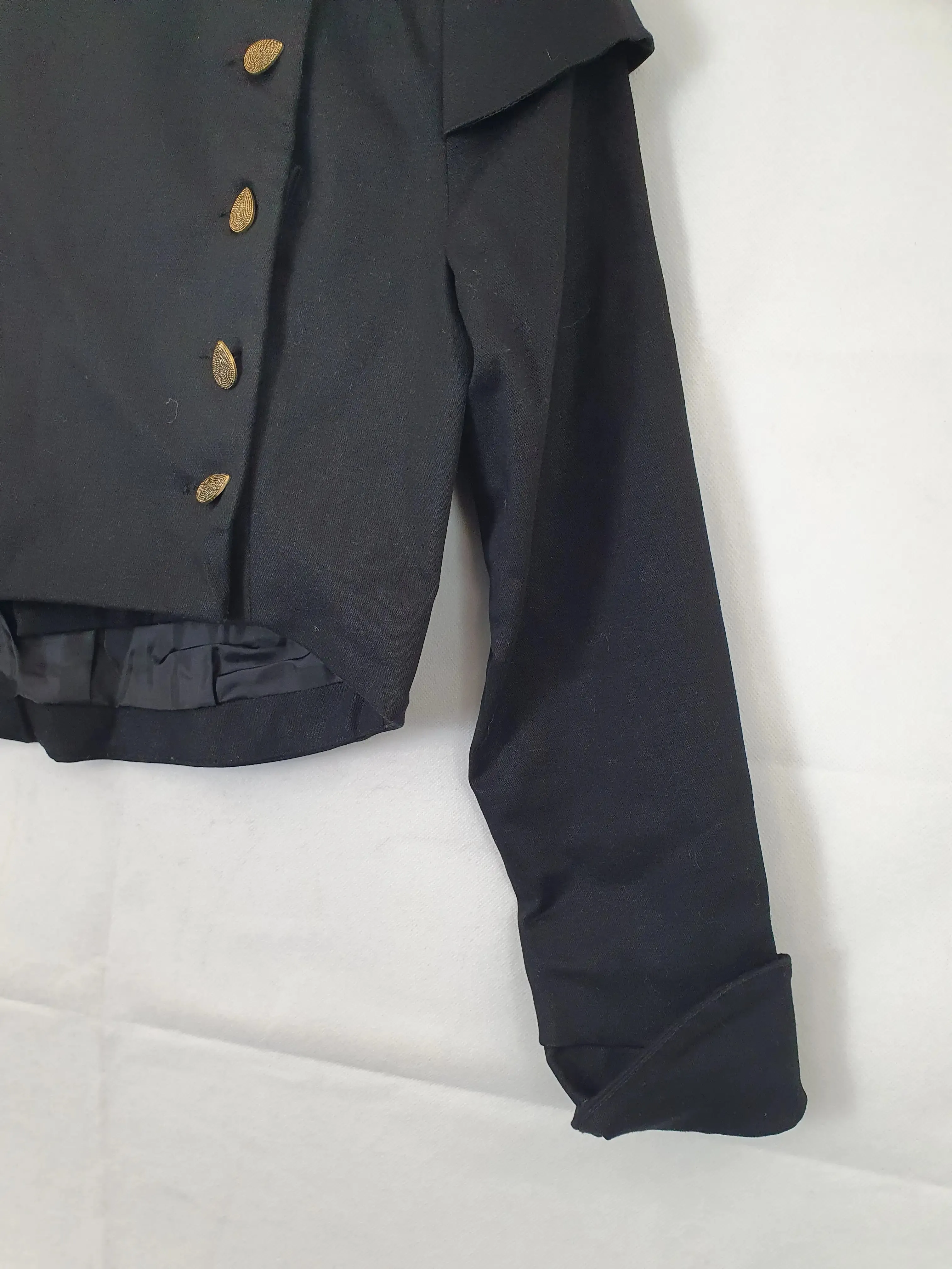 Bec & Bridge Military Style Cropped Jacket Size 8