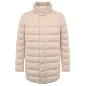 Beige Silk Jacket
