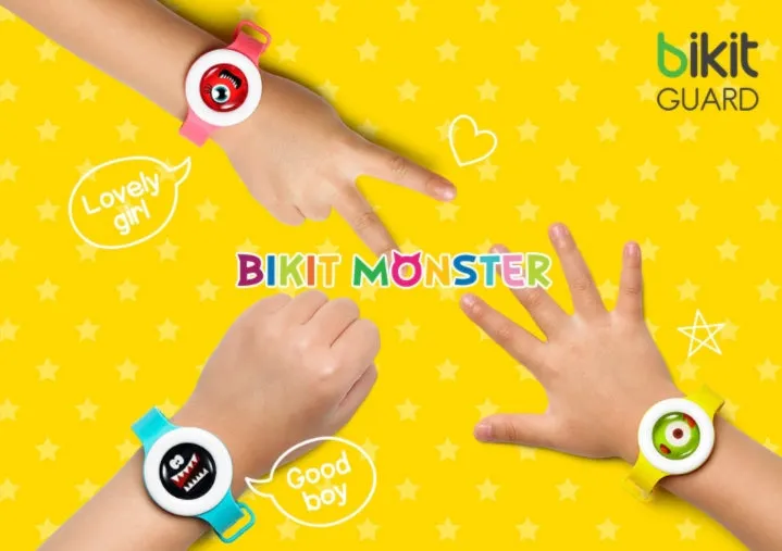 BIKIT GUARD Monster EX Citronella bracelet watch freshener Mosquito
