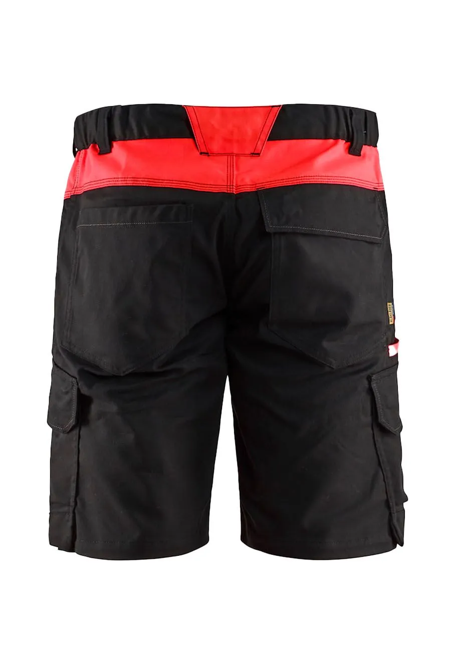 Bl&#xE5;kl&#xE4;der&#x20;Work&#x20;Shorts&#x20;Stretch&#x20;1446&#x20;-&#x20;Black&#x20;Red