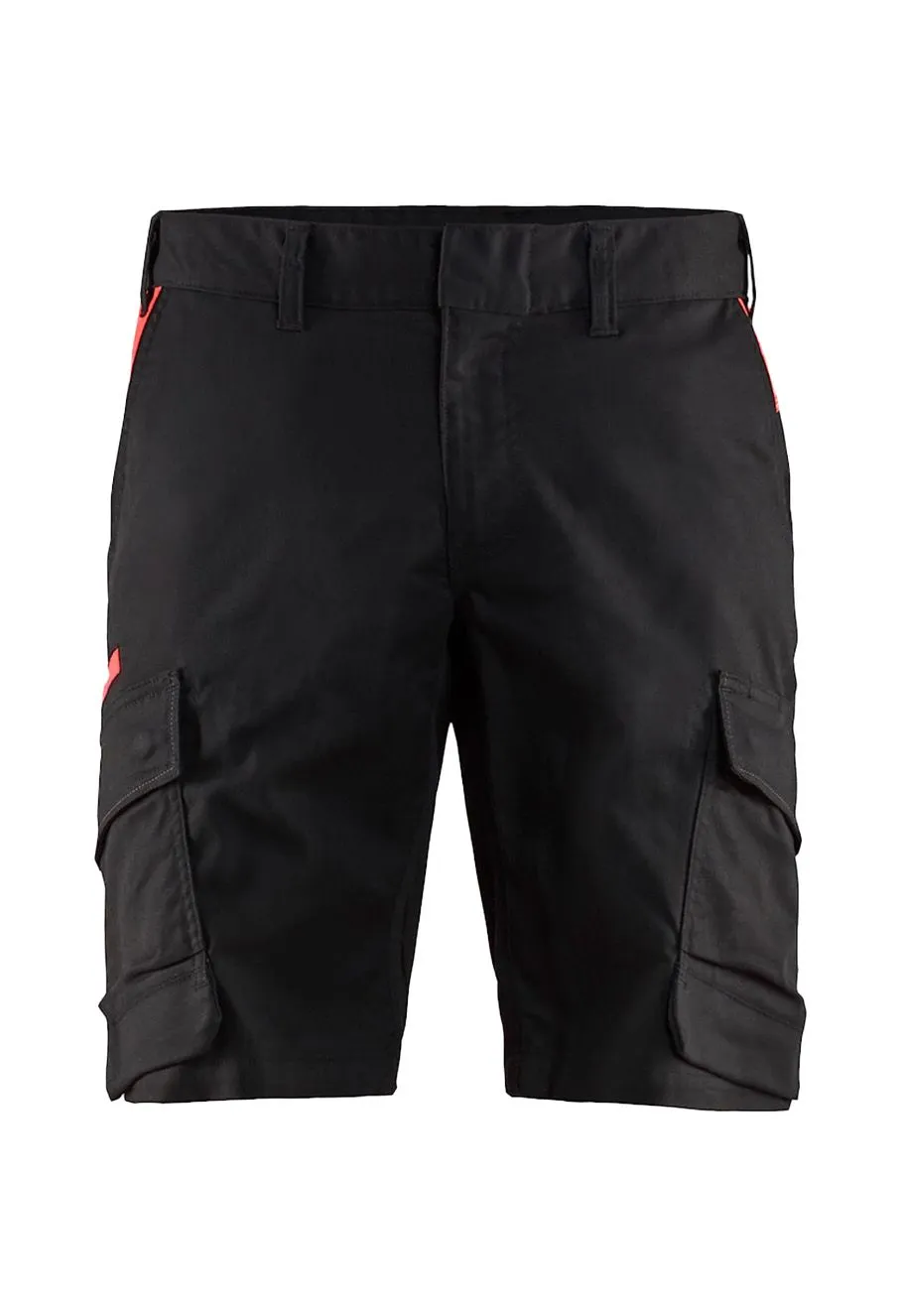 Bl&#xE5;kl&#xE4;der&#x20;Work&#x20;Shorts&#x20;Stretch&#x20;1446&#x20;-&#x20;Black&#x20;Red