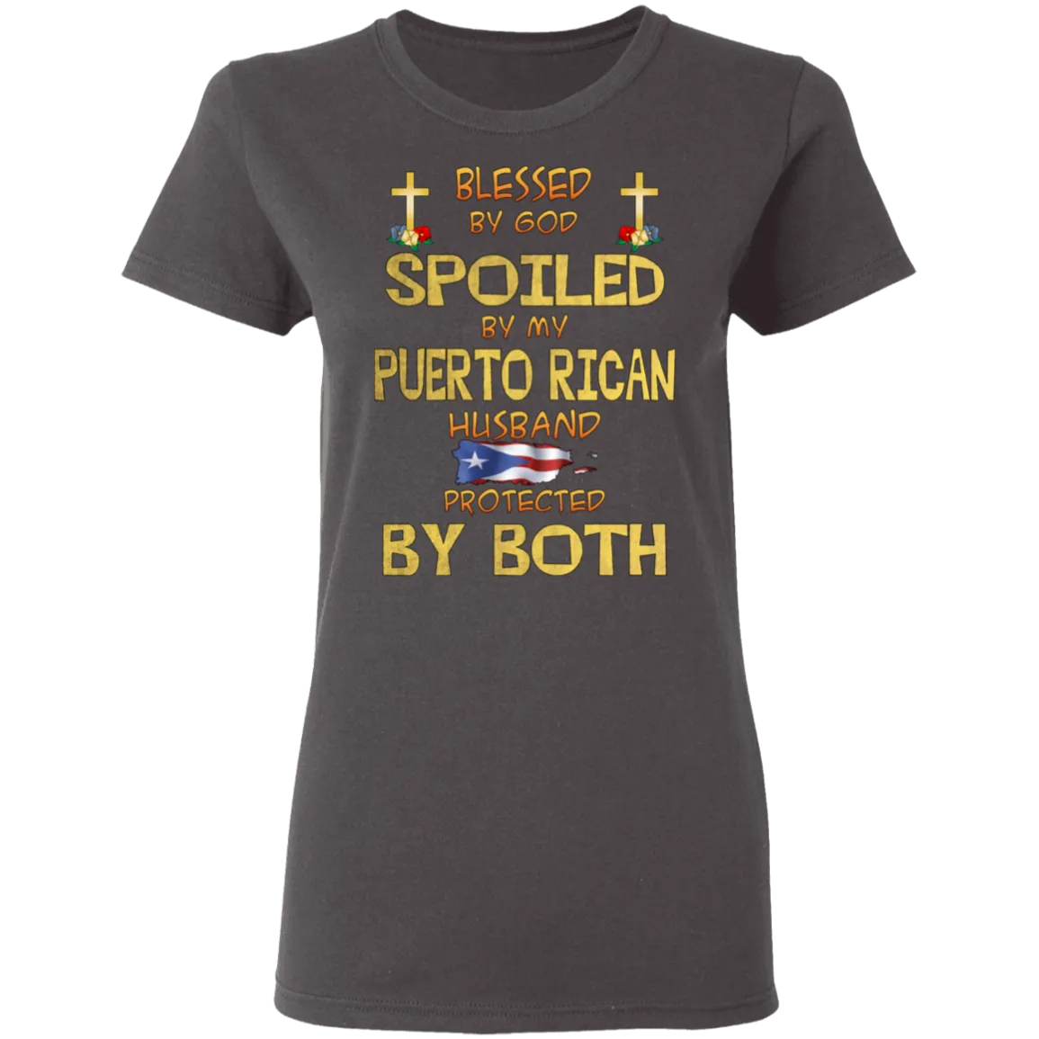 Blessed and Protected Ladies' 5.3 oz. T-Shirt