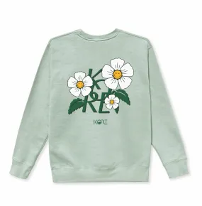 BLOOM CREWNECK (SAGE)