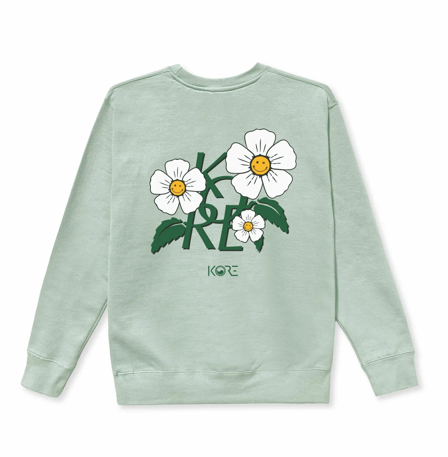 BLOOM CREWNECK (SAGE)