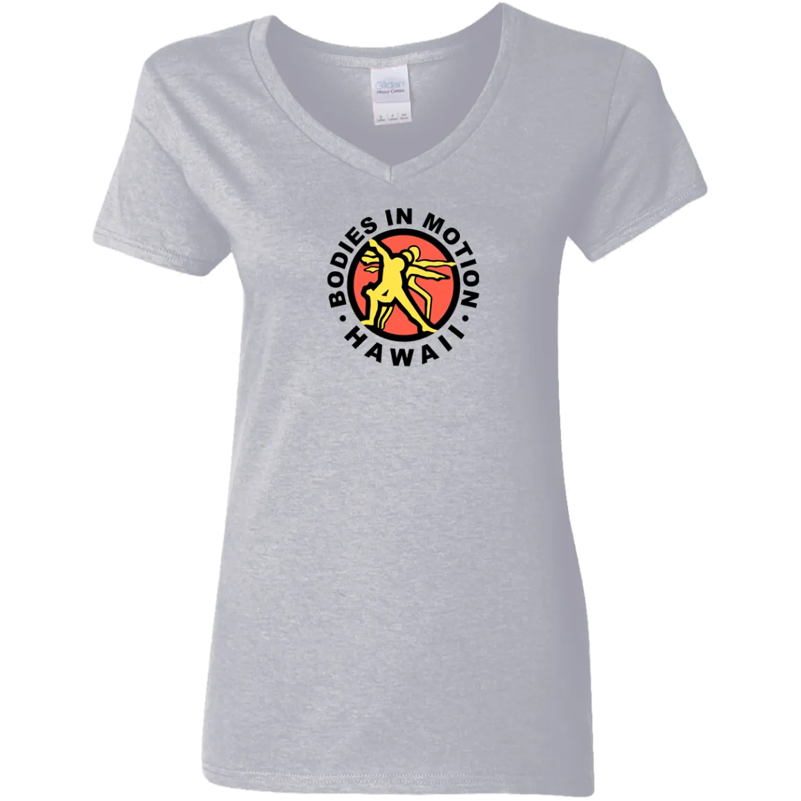 Bodies in Motion Ladies V-Neck T-Shirt