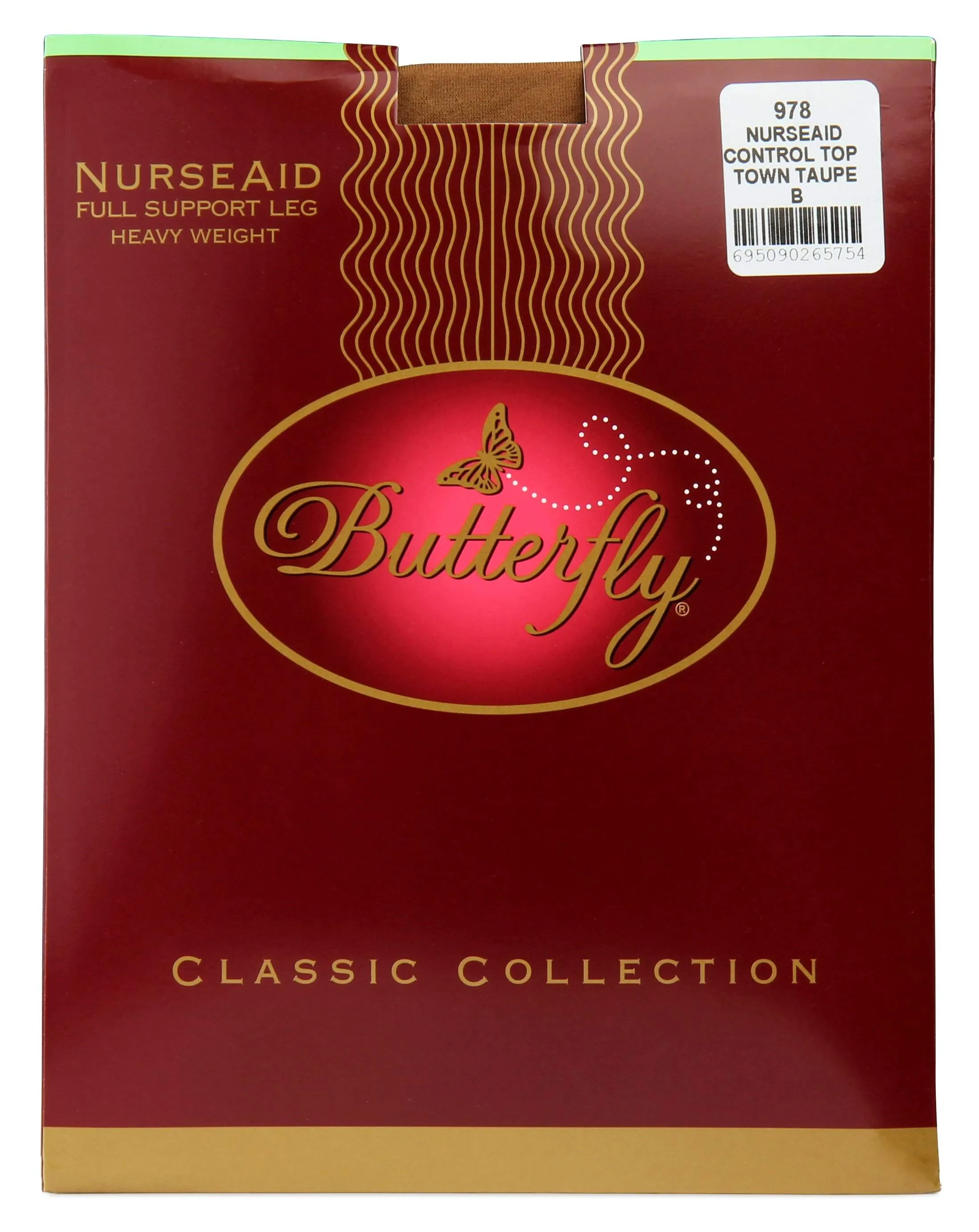 Butterfly NurseAid Full Support Leg Heavy Weight 75 Denier Women Tights Style: 978