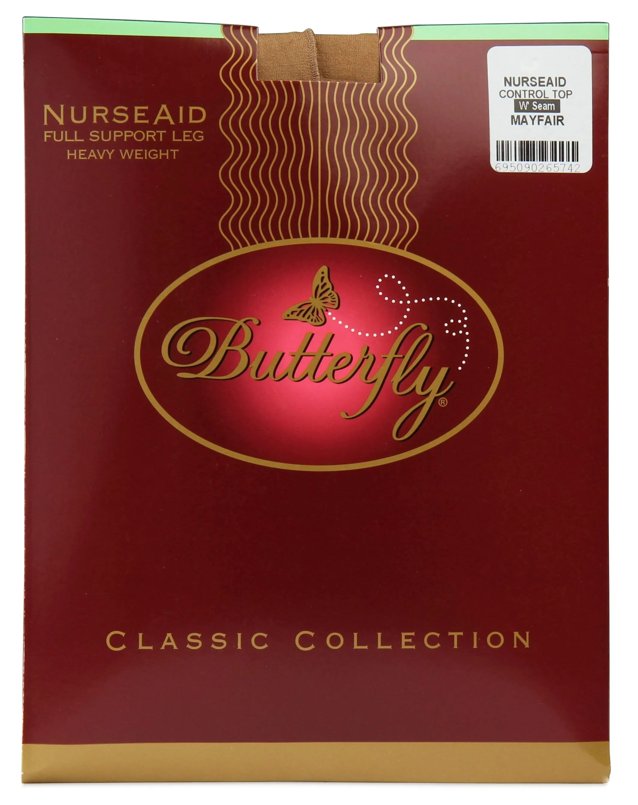 Butterfly NurseAid Full Support Leg Heavy Weight 75 Denier Women Tights Style: 978