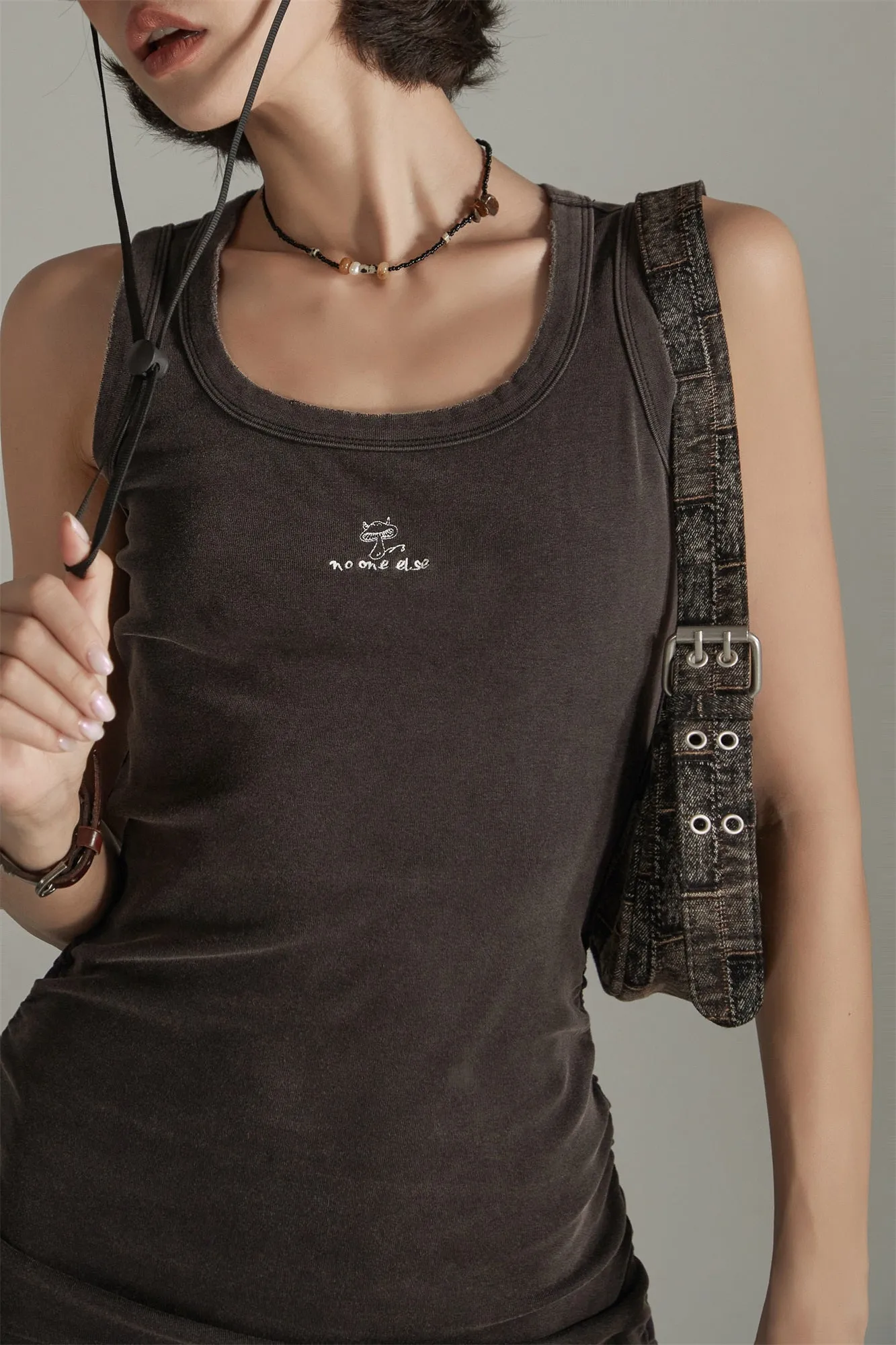 Cat Sleeveless Slimfit Dress