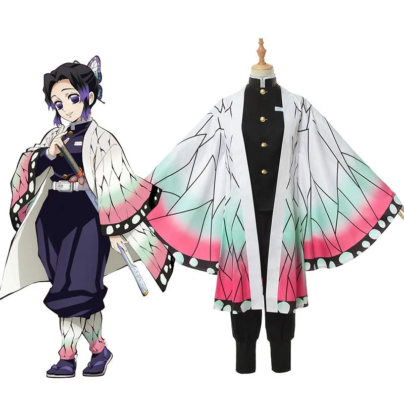 Demon Slayer Kochou Shinobu kimono Cosplay Costume