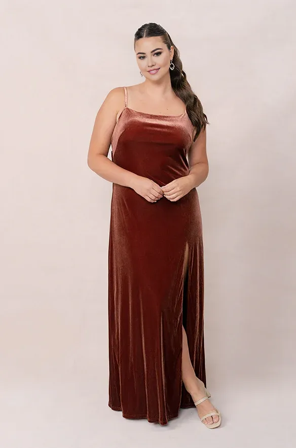 Elegant Velvet Dress Back bow Prom Dresses for Wedding Guest Dresses Bridesmaid Dresses
