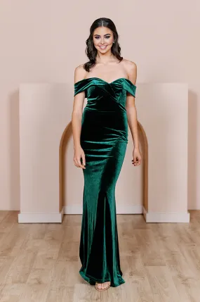 Elegant Velvet Dress Prom Dresses for Wedding Guest Dresses Bridesmaid Dresses