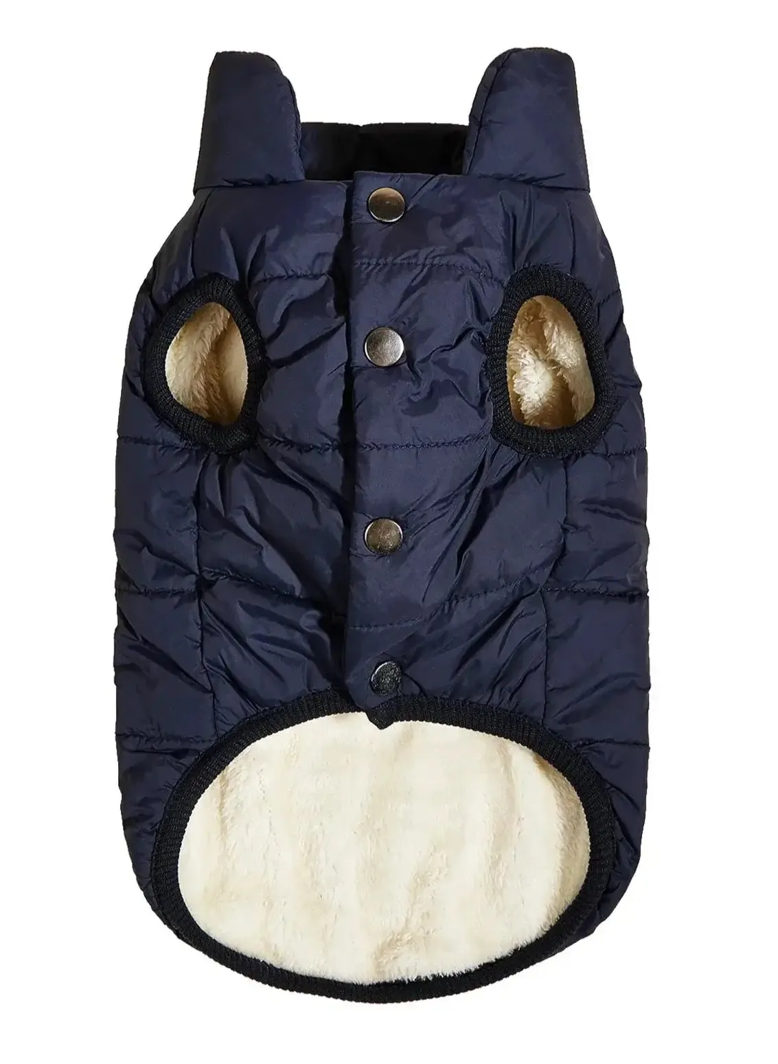 Fleece dog coat