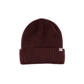 Sure, I can help optimize the product title by making it more descriptive and engaging. Heres an optimized version:

Cozy Mahogany Forecast Beanie with Premium Knit Design