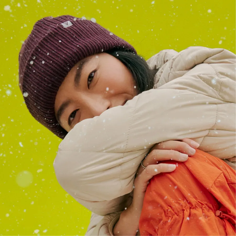 Sure, I can help optimize the product title by making it more descriptive and engaging. Heres an optimized version:

Cozy Mahogany Forecast Beanie with Premium Knit Design