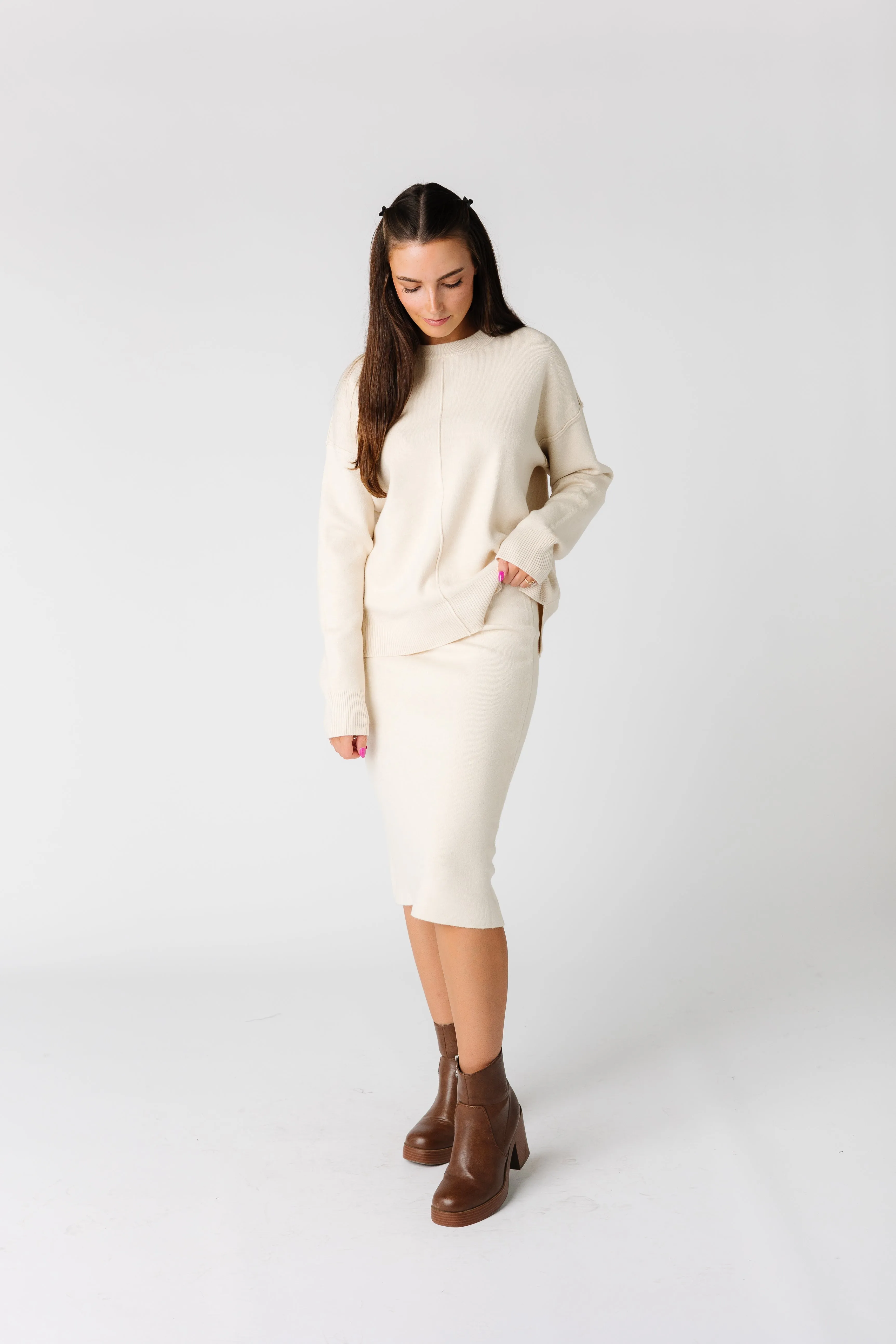 Fresia Knit Skirt Set