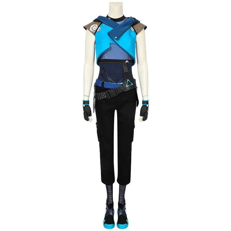 Game Valorant Project Jett Cosplay Costume