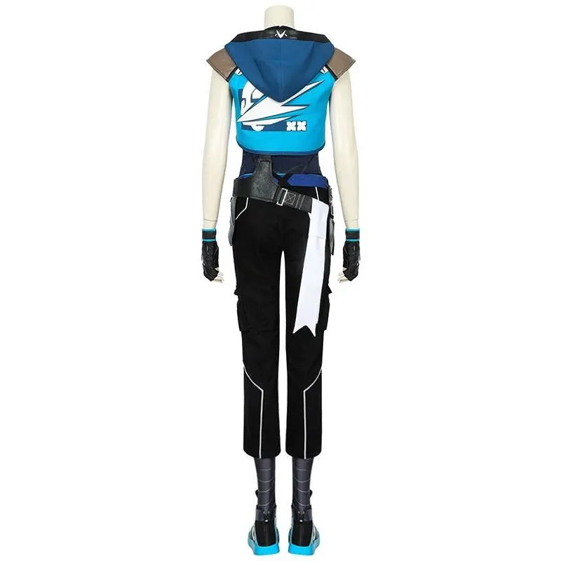 Game Valorant Project Jett Cosplay Costume
