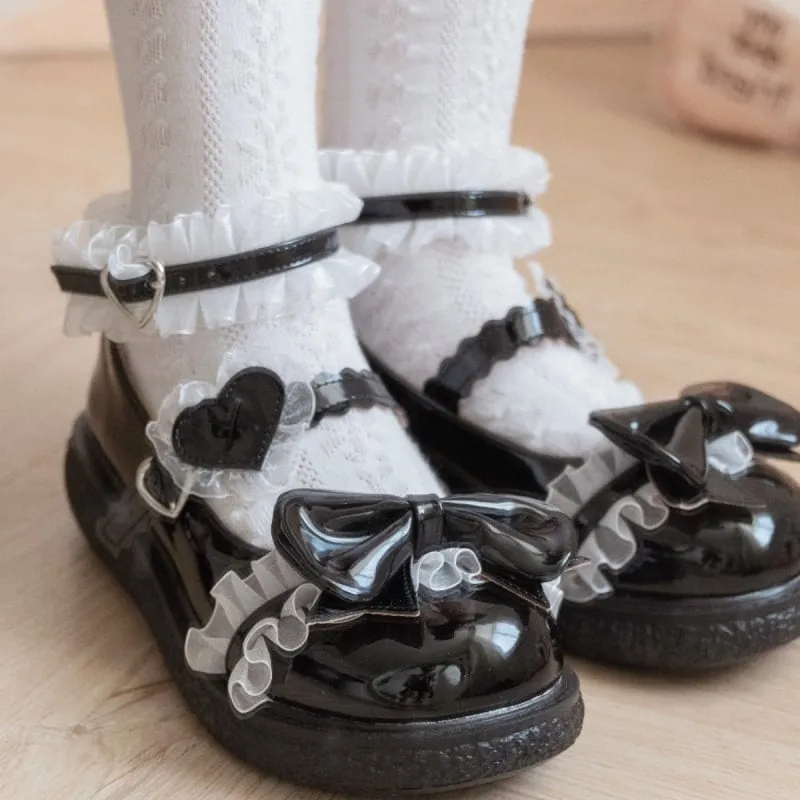 Kawaii Sweet Girl Style Cream Sole All-match Lolita Shoes