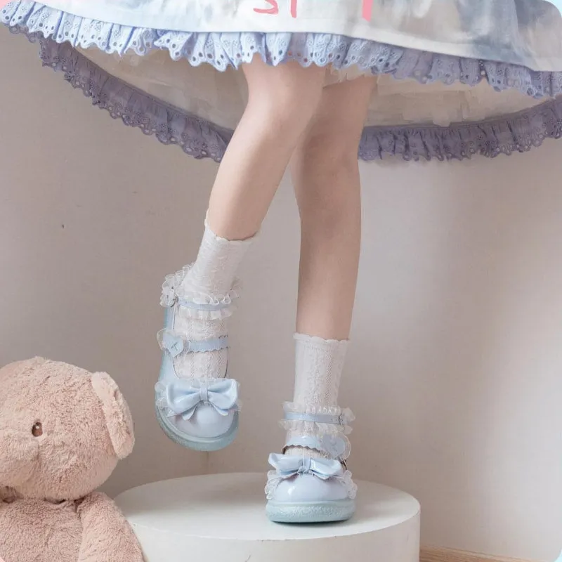 Kawaii Sweet Girl Style Cream Sole All-match Lolita Shoes