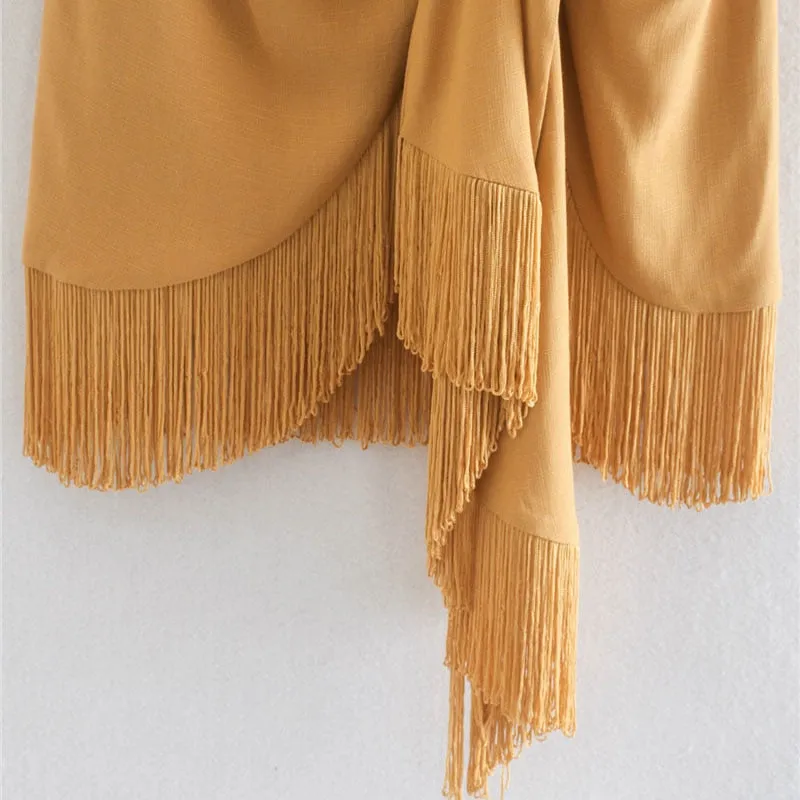 KNOT DETAIL MINI SKIRT