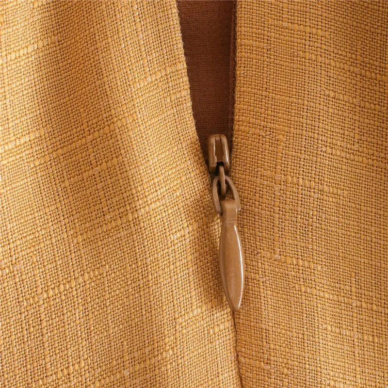 KNOT DETAIL MINI SKIRT