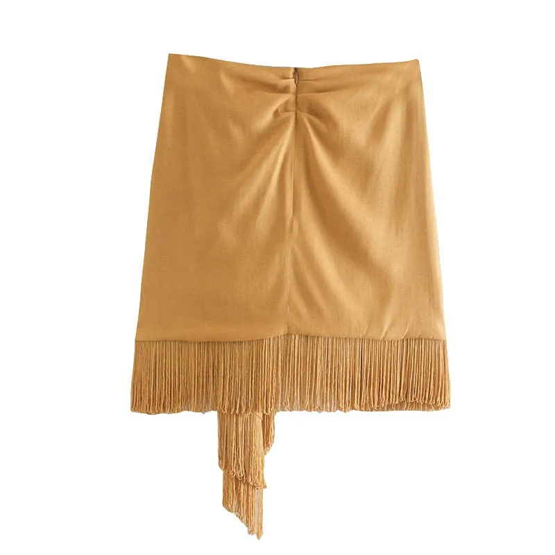 KNOT DETAIL MINI SKIRT