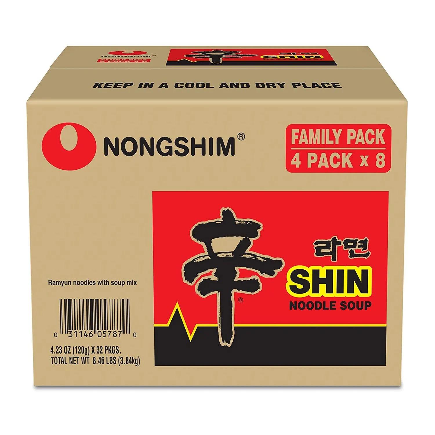 Nongshim Noodle Bag