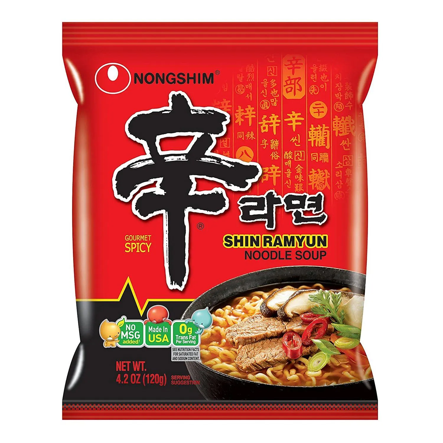 Nongshim Noodle Bag