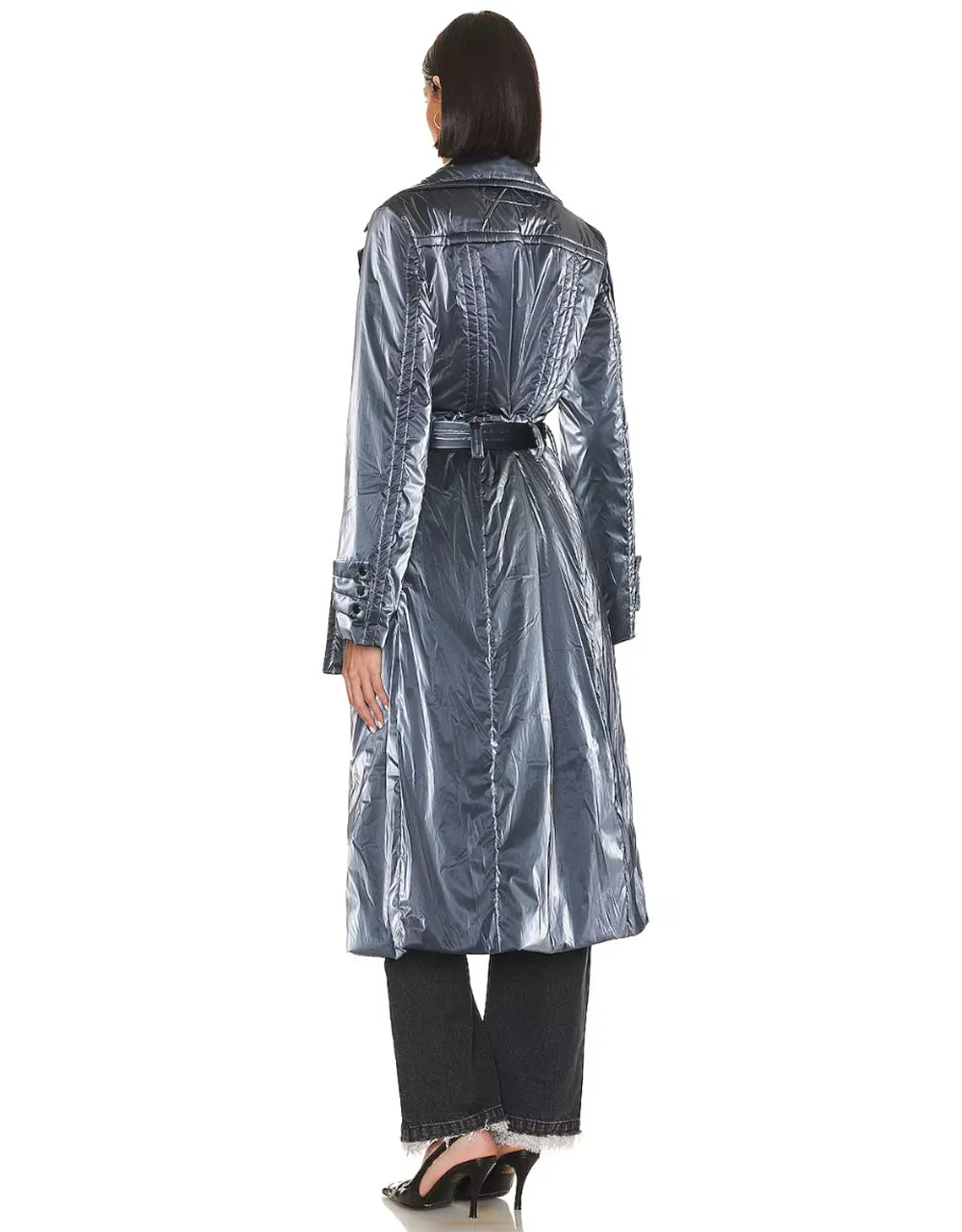 Nylon Trench Coat