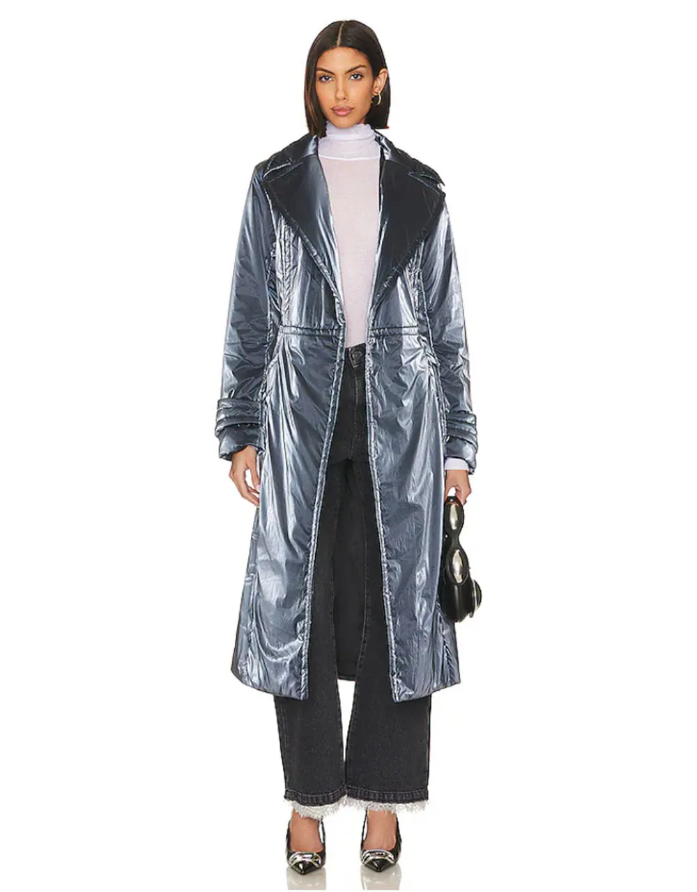 Nylon Trench Coat