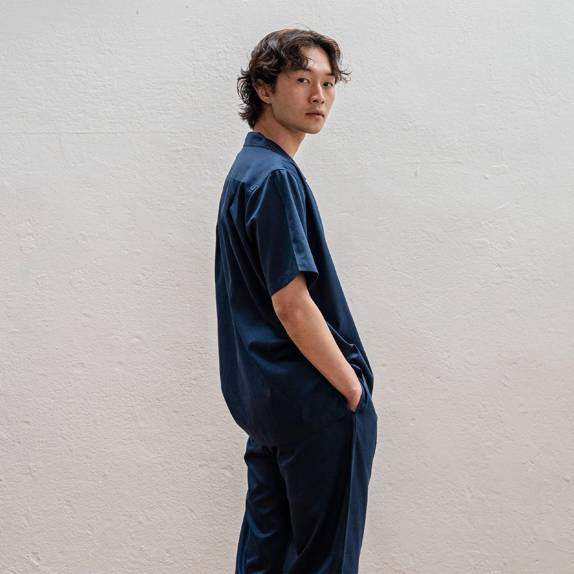 Organic Cotton Men's Loungewear Shirt (Last Call)