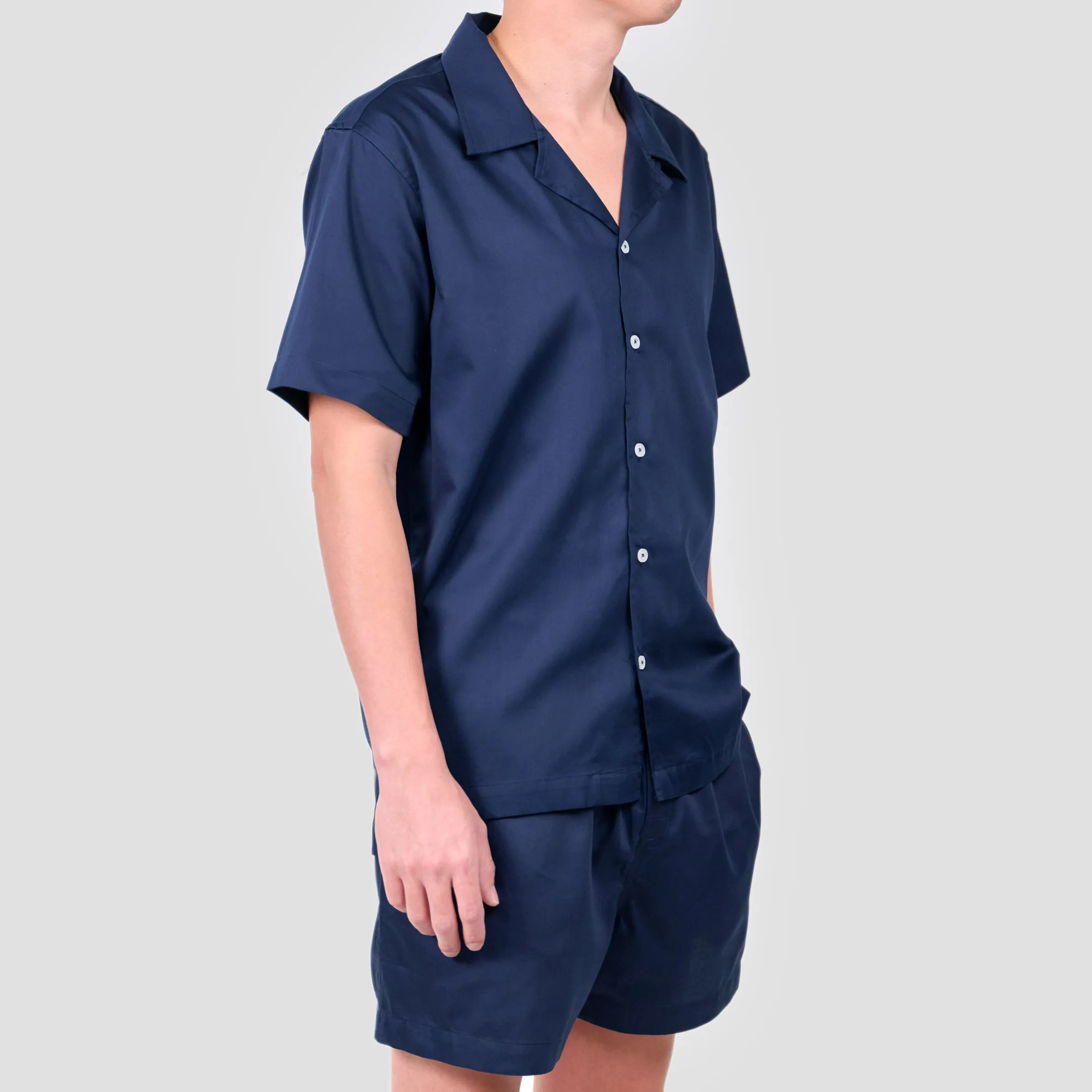 Organic Cotton Men's Loungewear Shirt