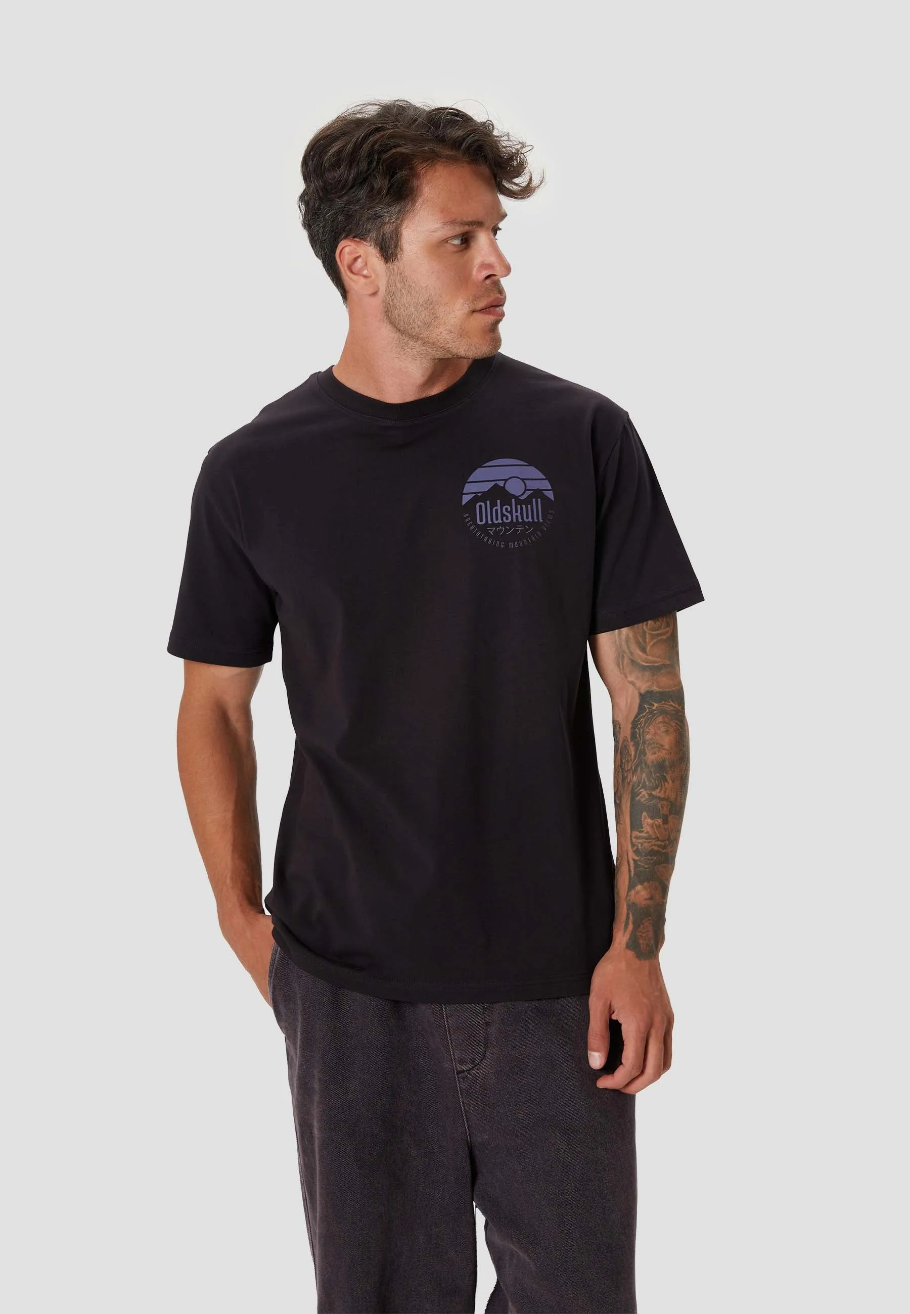 Picco di OS Backprint T-Shirt Black