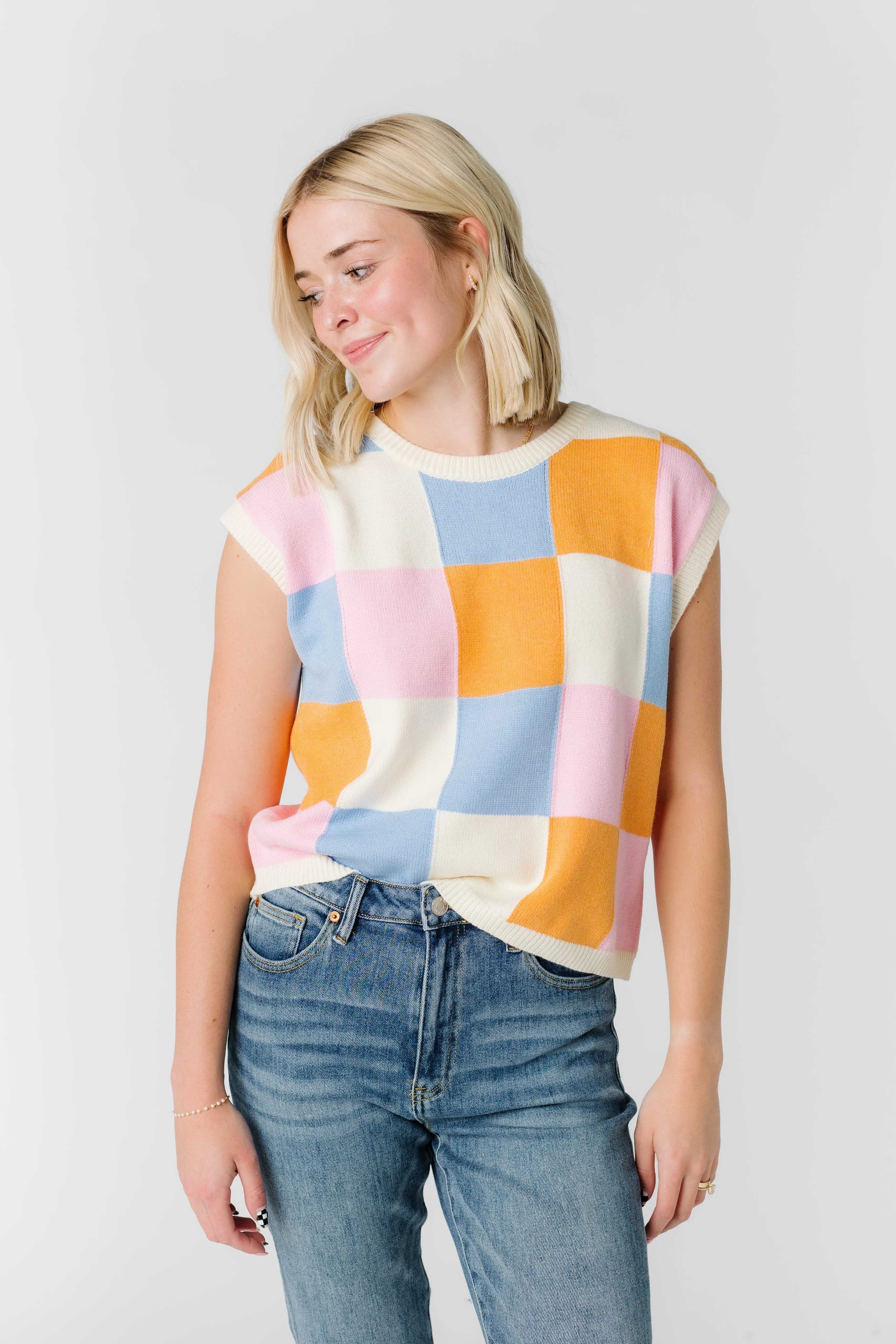 Pop of Color Vest