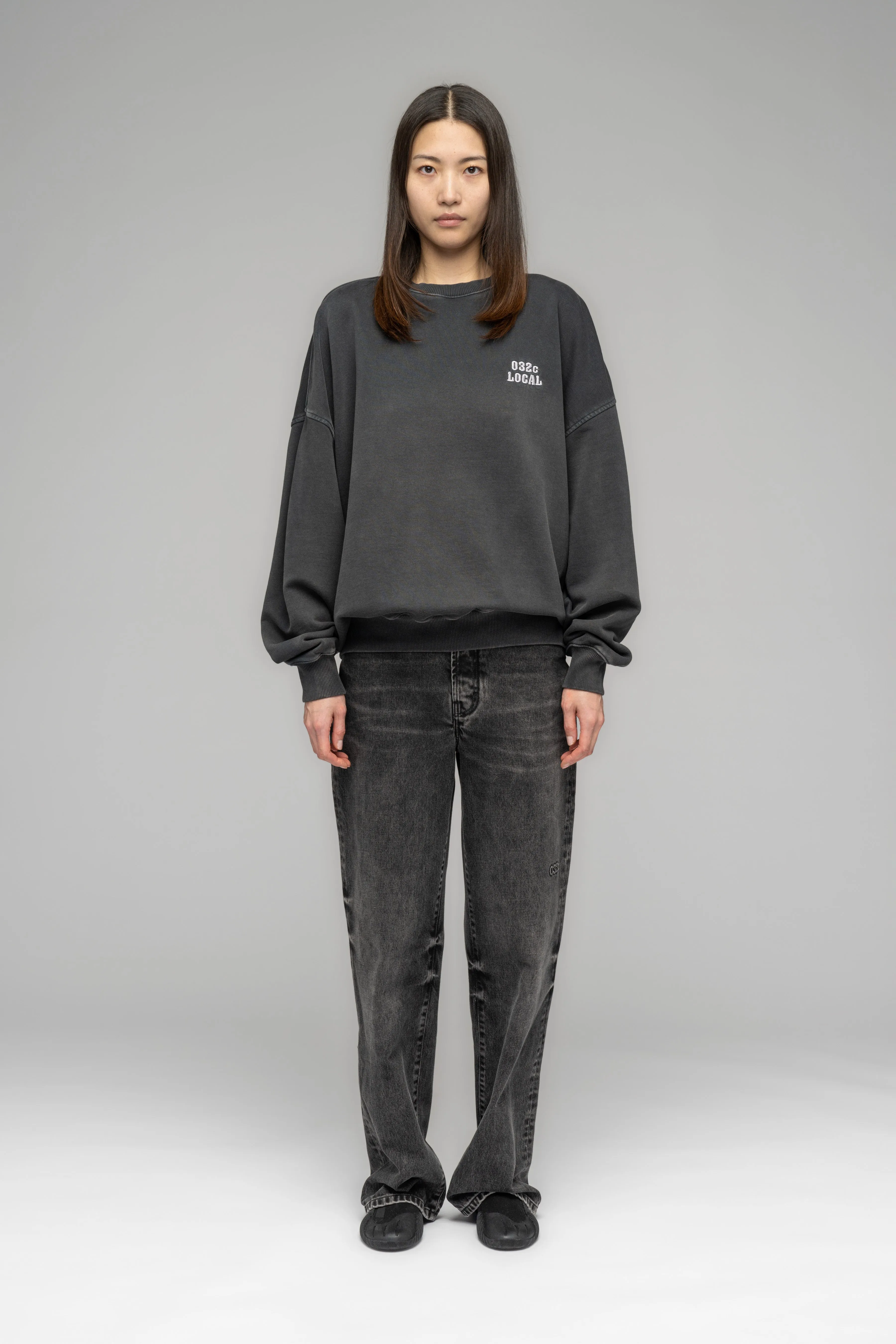 "REPETITION" LOCAL BUBBLE CREWNECK