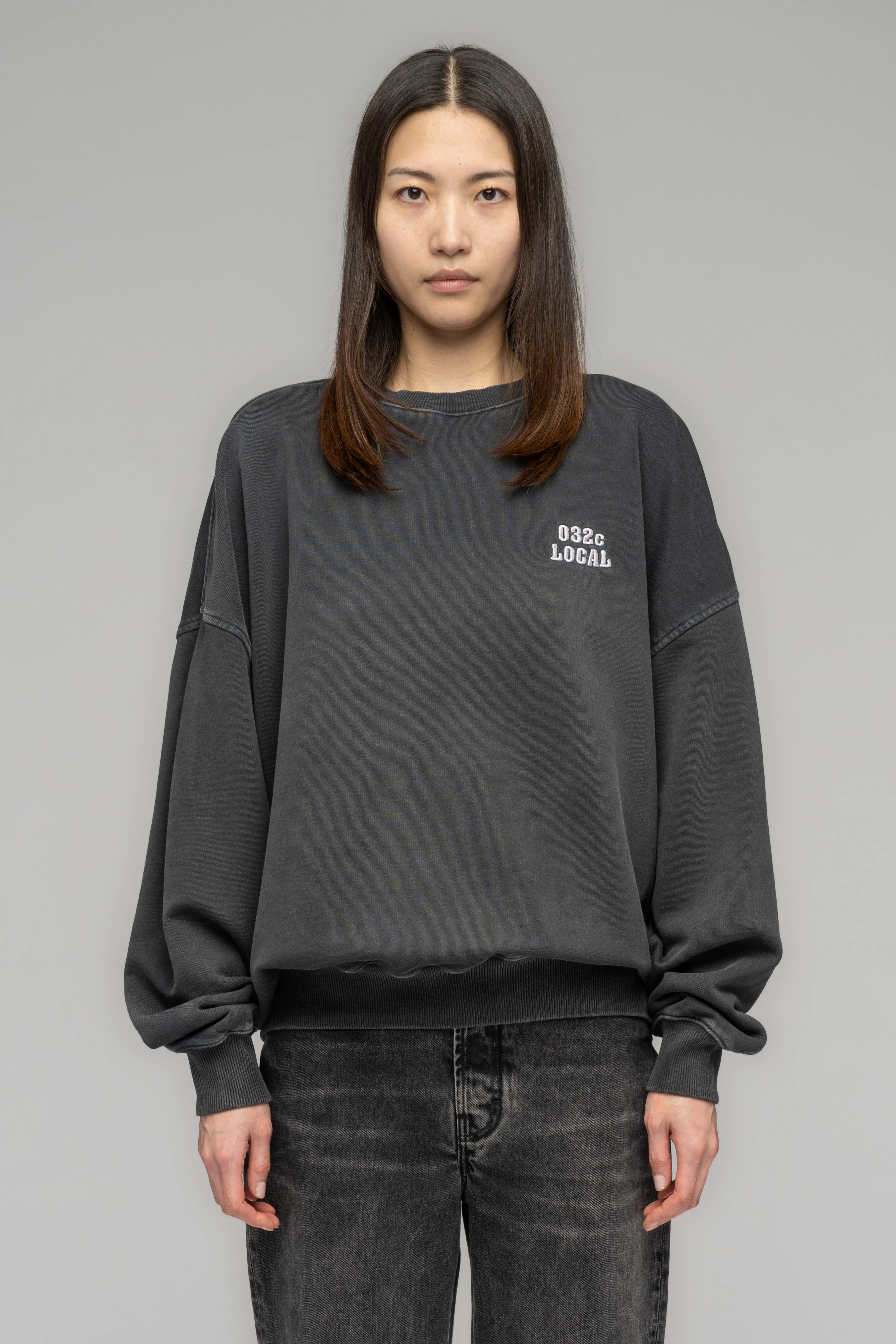 "REPETITION" LOCAL BUBBLE CREWNECK