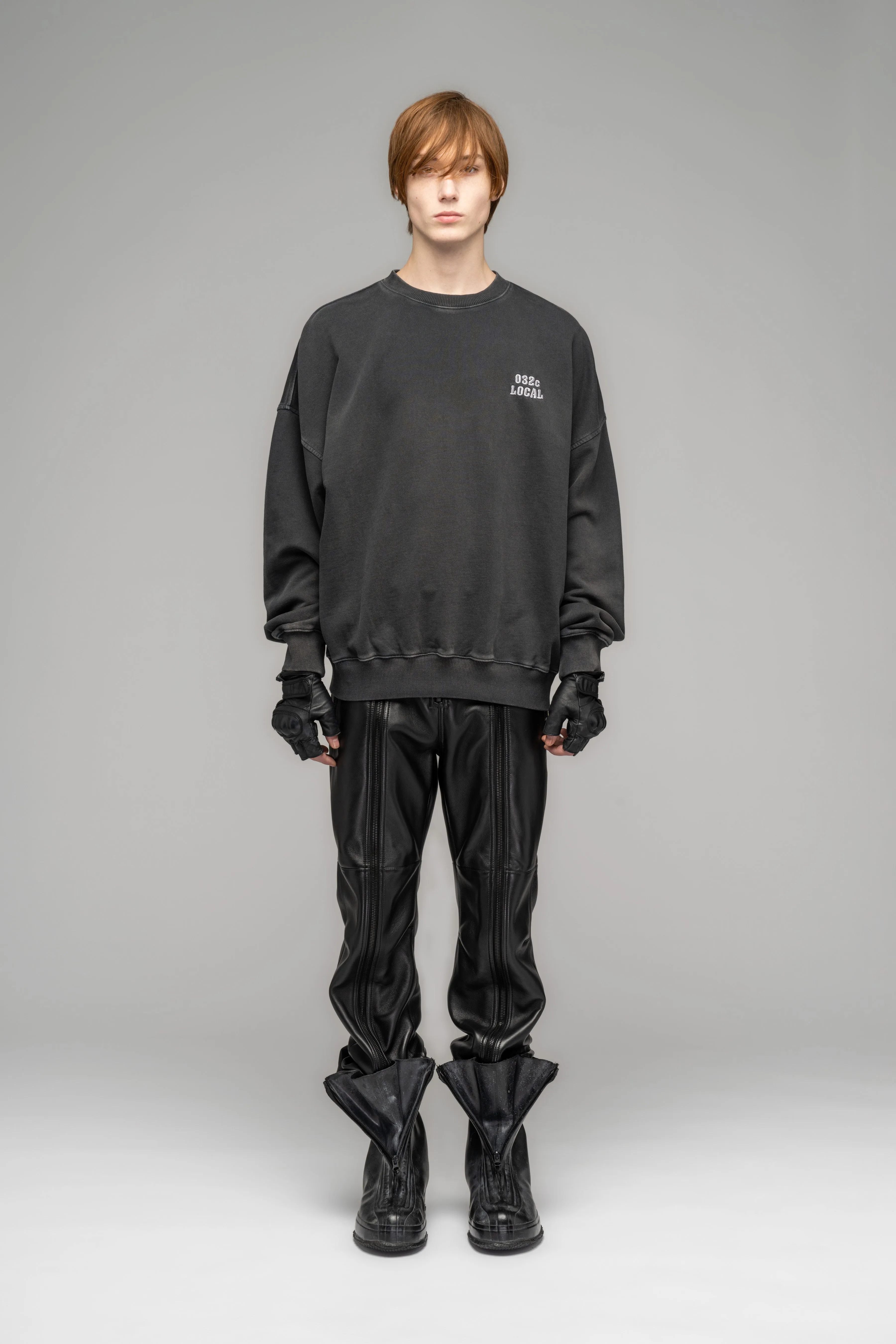 "REPETITION" LOCAL BUBBLE CREWNECK