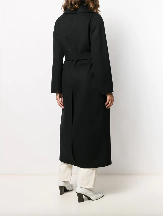 'S Max Mara Long wrap-style coat
