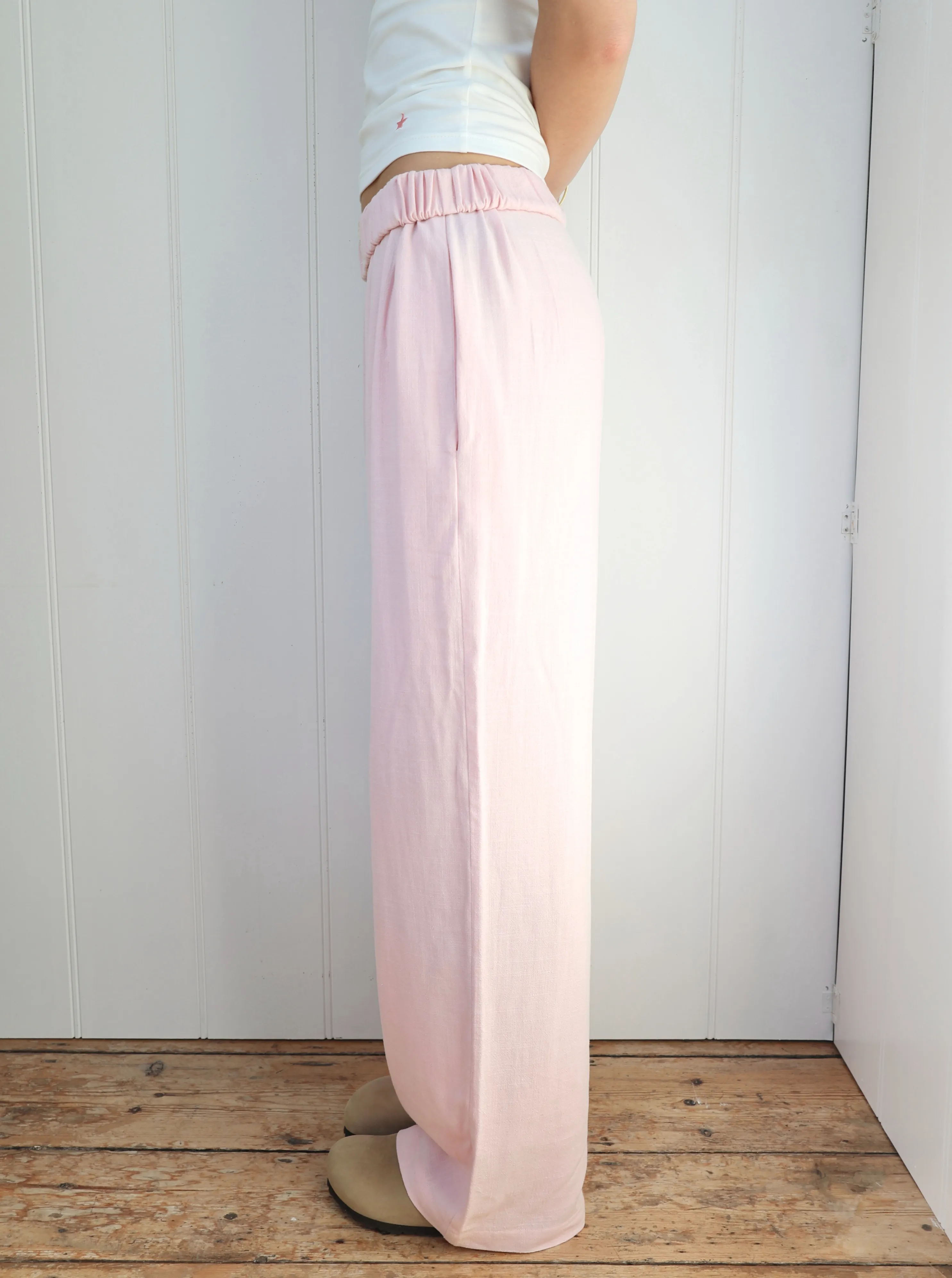 Sophia Pants Blush Pink